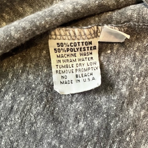 Institute Liberal cotton blend gray sunburst Tank Top M graphic design in back - Picture 12 of 14